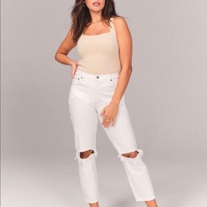 Abercrombie & Fitch Ultra High Rise Ankle jeans